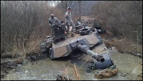 Леопард утонул