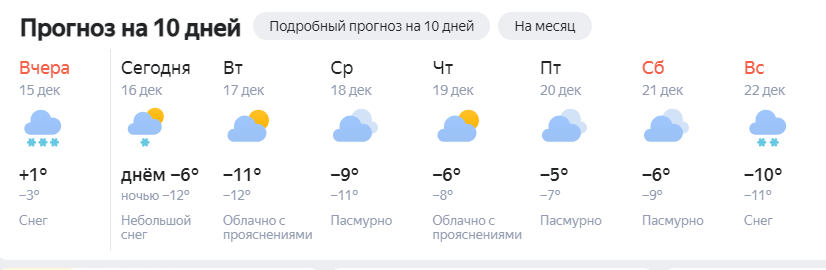    фото: скриншот Яндекс погода