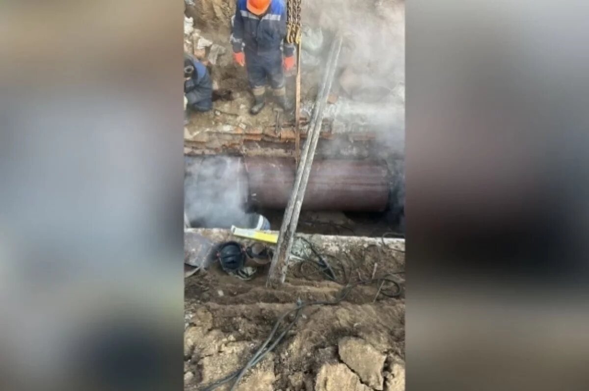    В Новосибирске 15 декабря создали штаб по устранению дефекта на теплосети