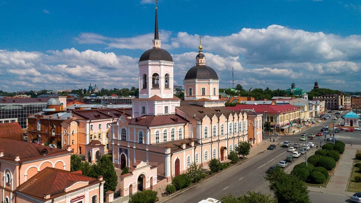 Вид на Томск