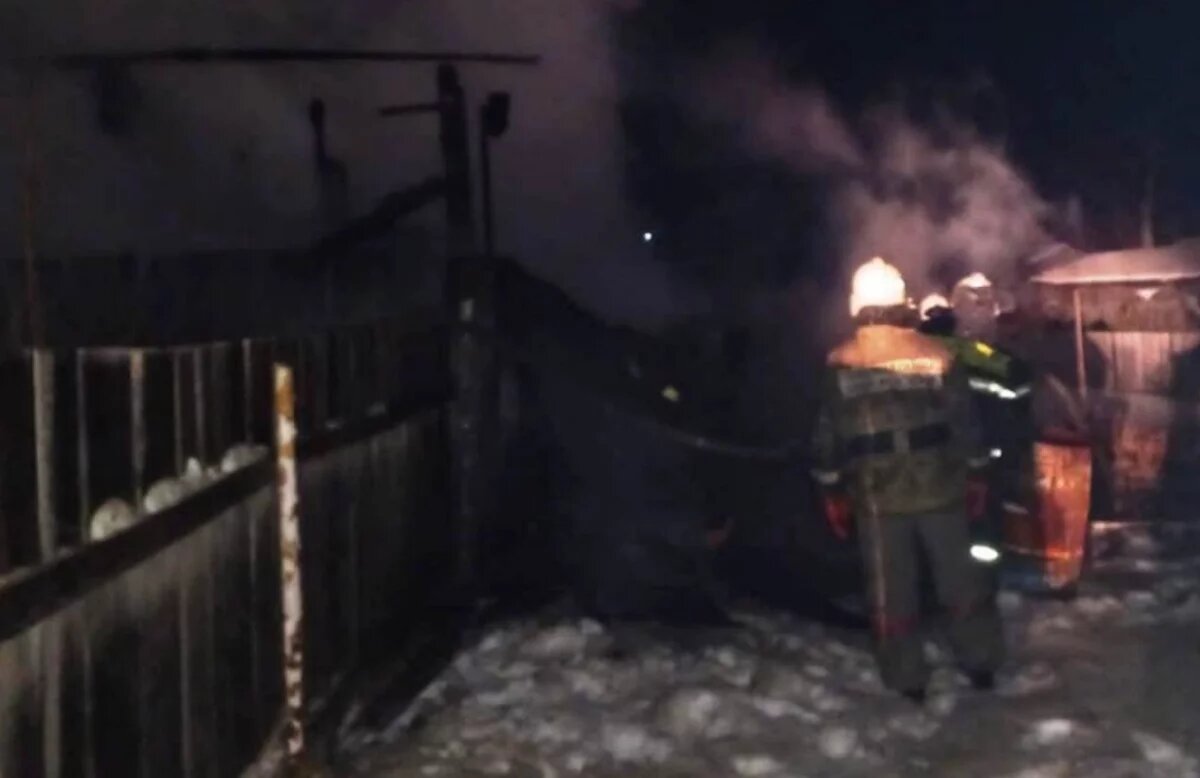    Мать погибла при пожаре в ЕАО, её дочь спаслась