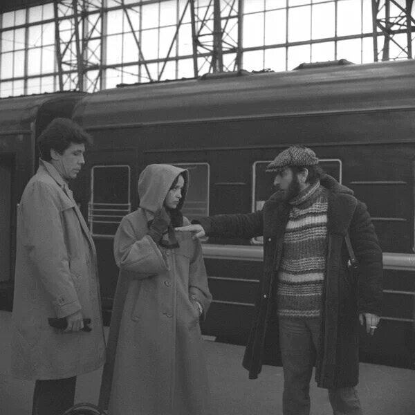 34-й скорый / Кадр со съемок фильма