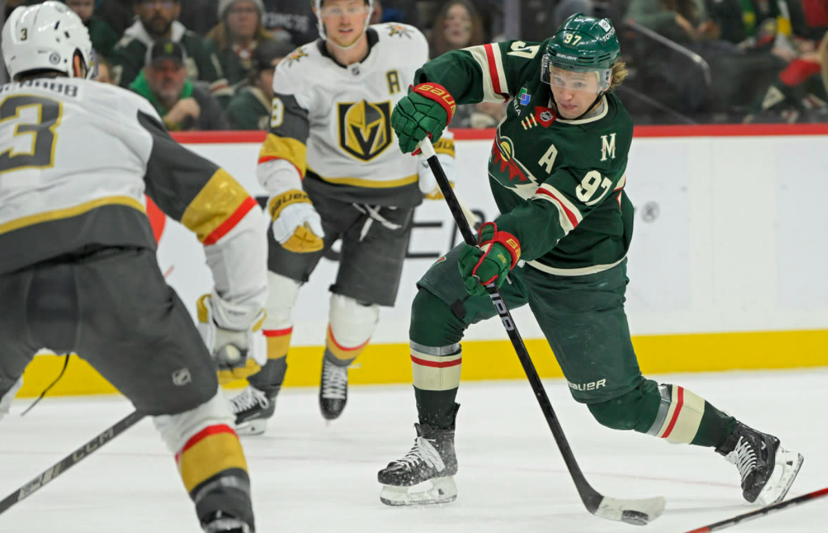 Кирилл Капризов продолжает забивать в НХЛ. Фото: НХЛ