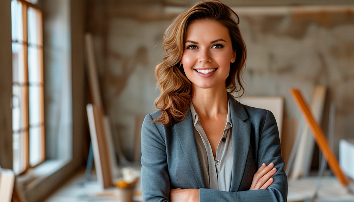 "Стильная и уверенная в себе, она  производила нужное впечатление на заказчиков"