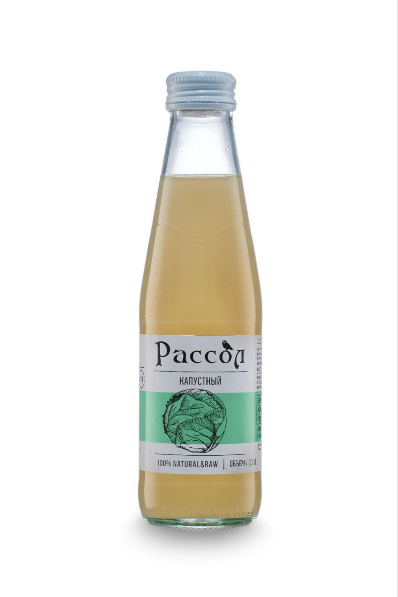 Напиток брожения безалкогольный 
Рассол на Комбуче Капустный INTERKVASS®,нефильтрованный, непастеризованный 