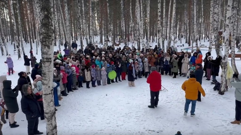    Кадр с видео из паблика ВК «Народный парк «Березовая роща»