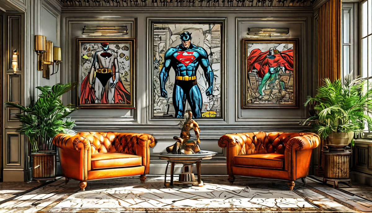 картины и скульптуры