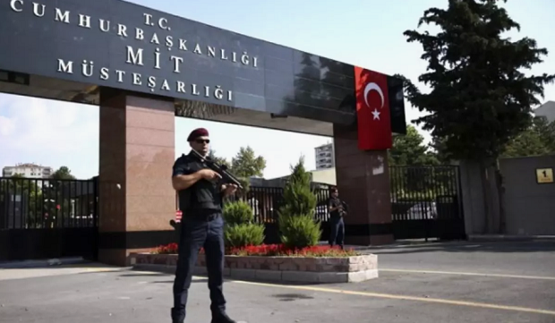 Главный въезд в комплекс зданий МИТ в Анкаре