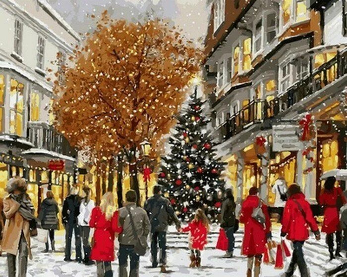 ПРАЗДНИЧНЫЙ ГОРОД В СОВРЕМЕННОЙ ЖИВОПИСИ