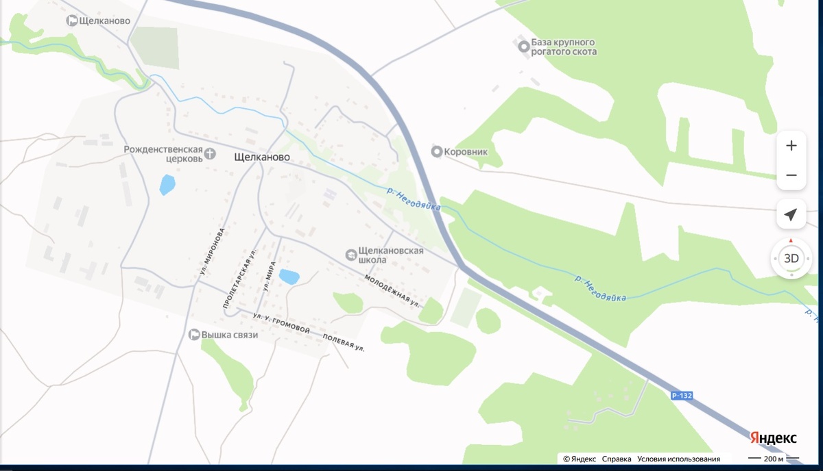 Взято с Яндекс карт