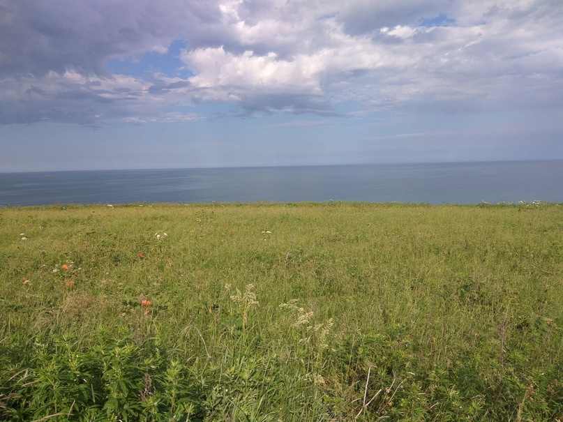 Вид на Охотское море