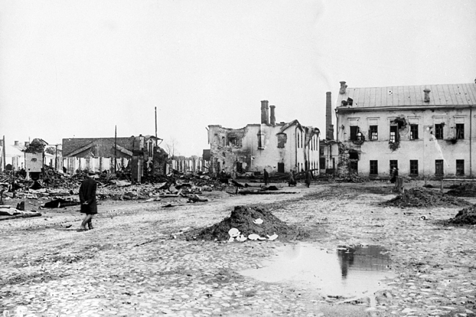 Ярославль после подавления мятежа в 1918 году. Фото из открытых источников.