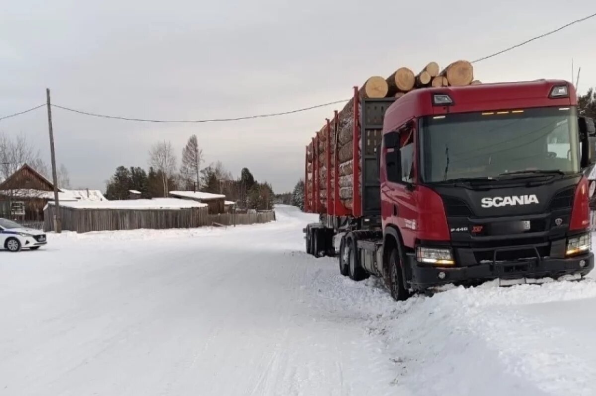    В Томской области грузовик Scania сбил 72-летнюю женщину