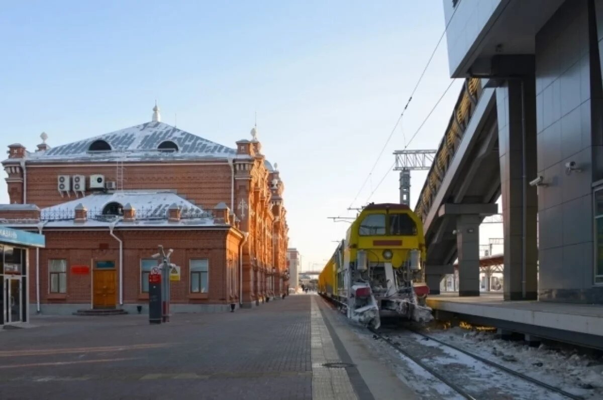    ГЖД усилила контроль за уборкой вокзалов и станций в связи снегопадом