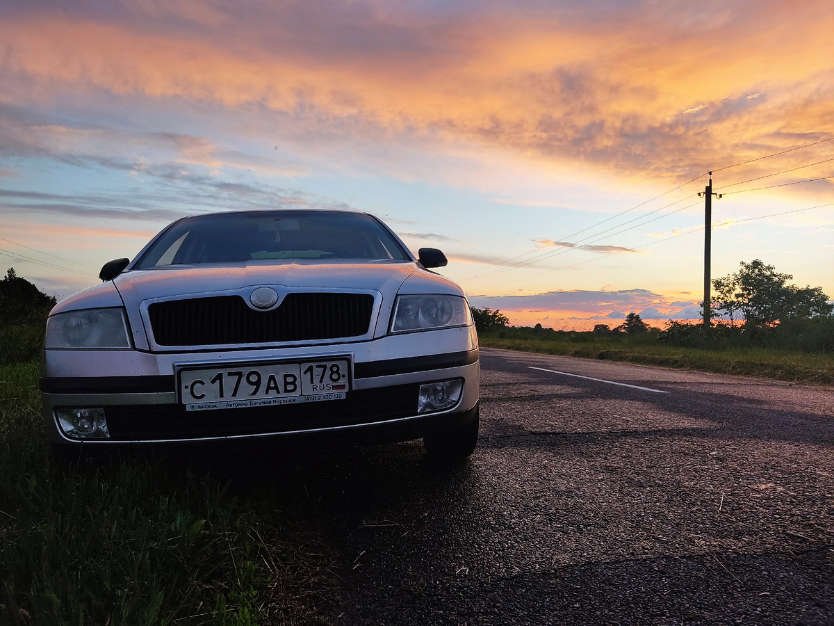 Skoda Octavia A5 дорестайлинг, 2008 года выпуска.