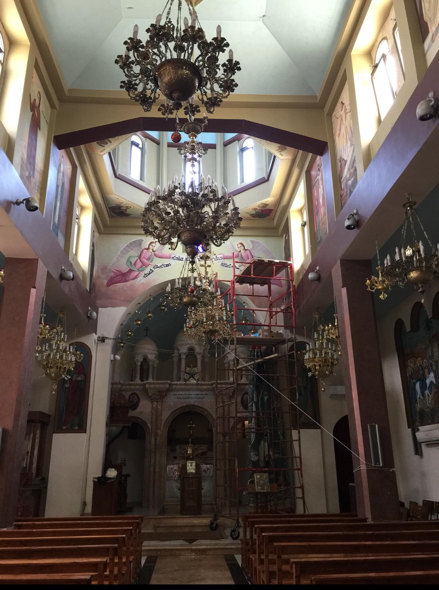 Алтарь церкви Богородицы 