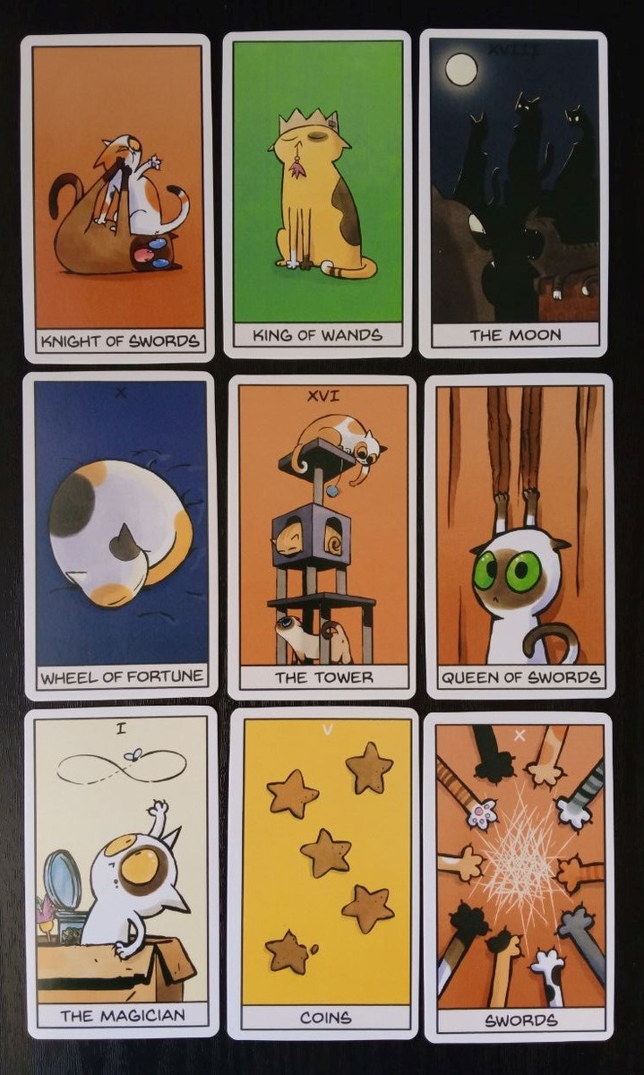 Ответ смотрим на колоде "Catomancy"