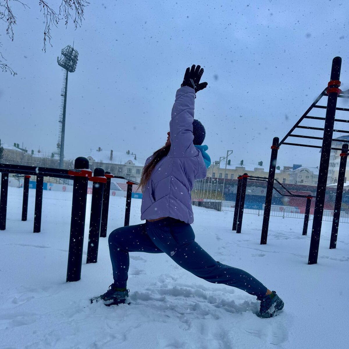 Вирабхадрасана I 