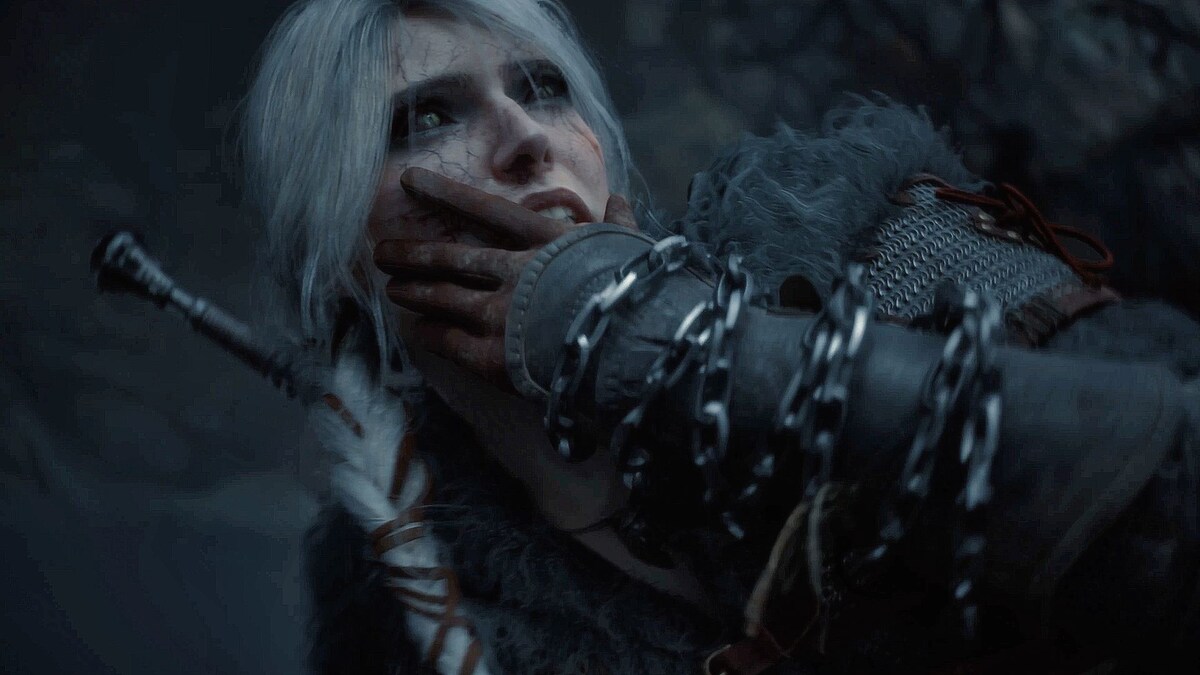 Скриншот из трелйера "Ведьмак 4"