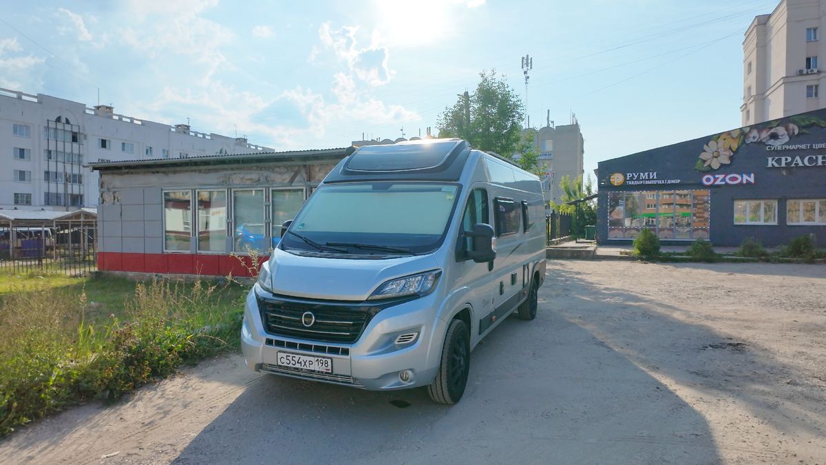 Автодом, на котором мы путешествуем