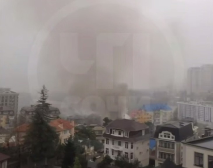    Фото: pr scr Telegram/ЧП Сочи