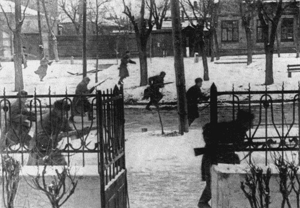 Освобождение  Ростова-на-Дону.1943г