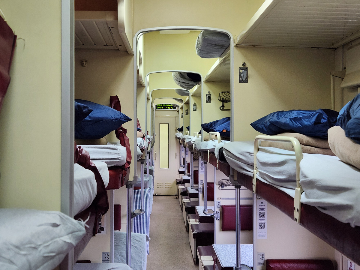 Плацкарнтый вагон. Симферополь - Санкт-Петербург 