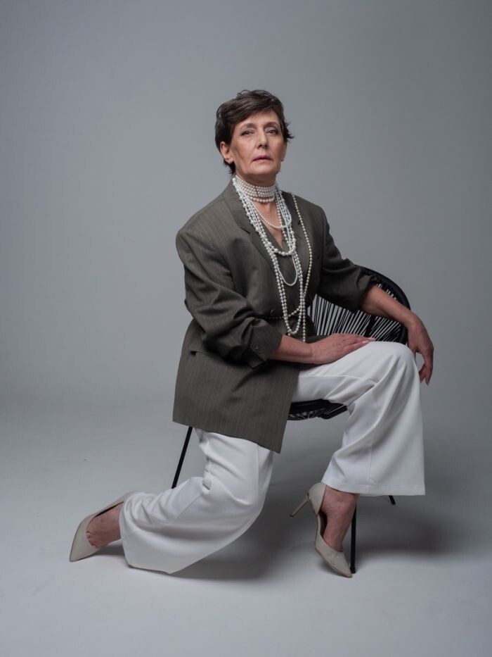    Теперь Наталья Барышникова - лицо курса для моделей 25+ 40+ 50+ 60+. Фото: страница BAYRA MODELS САМАРА в соцсети ВКонтакте