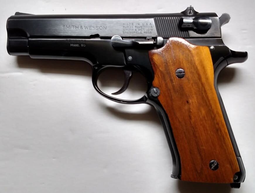 Пистолет М59, купленный в 1970-х годах.