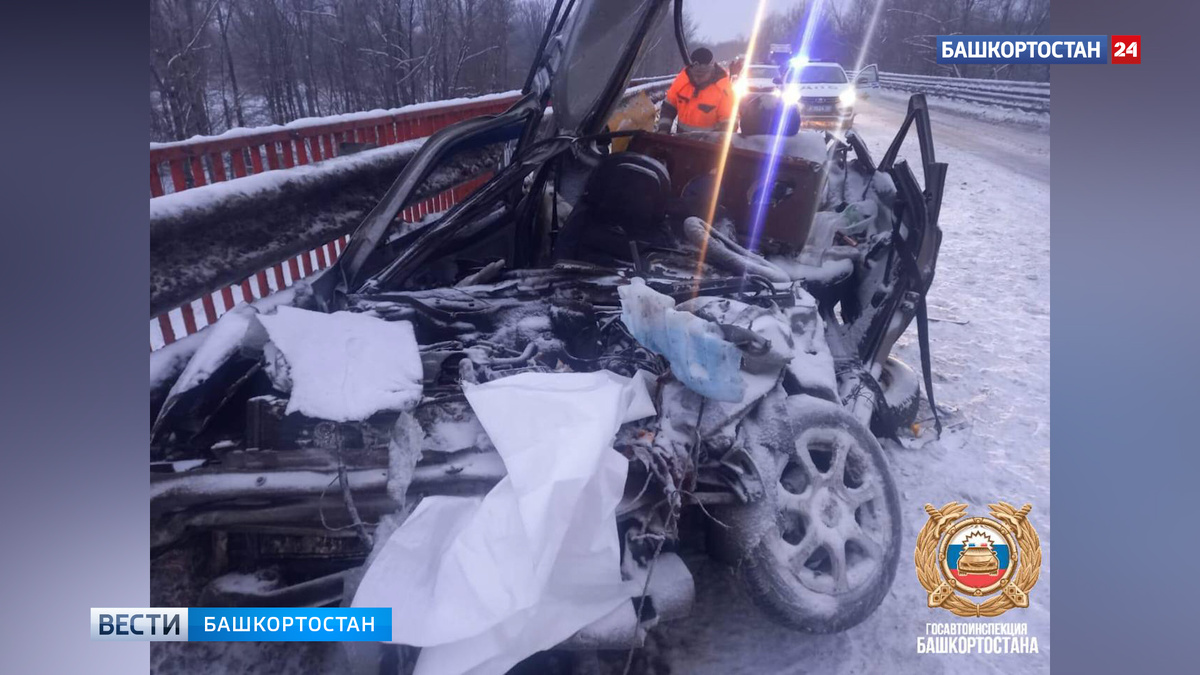    Уснул за рулем: водитель легковушки попал в больницу после ДТП с большегрузом в Башкирии