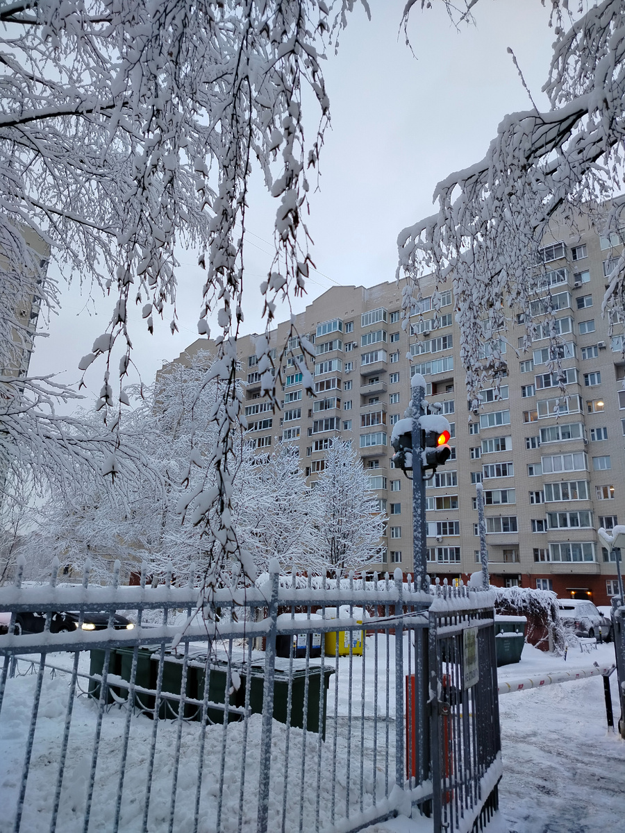Шли по заснеженным дворам, где местами ещё не ступала нога человека с лопатой, и наслаждались невероятной зимней красотой