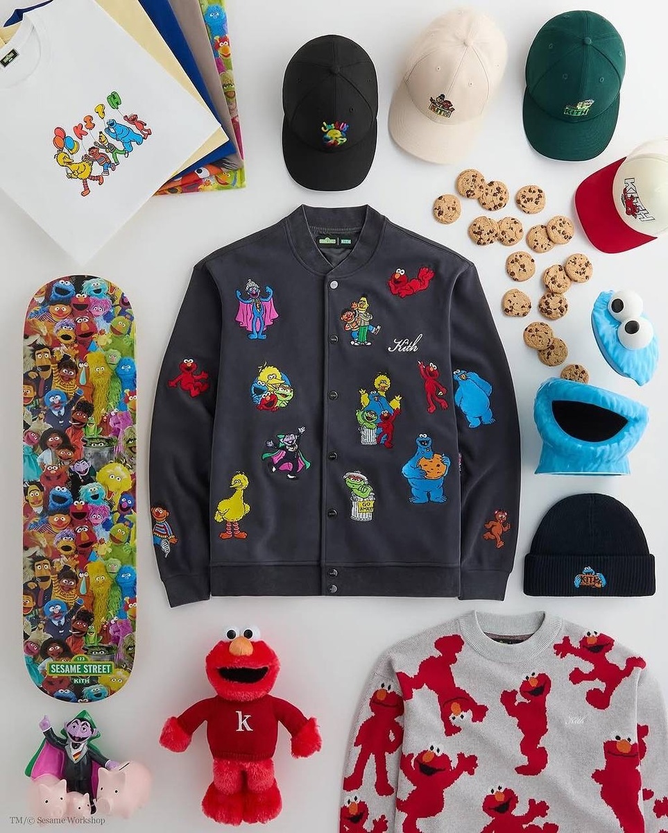 KITH выпустит первую коллекцию, вдохновленную мультсериалом «Улица Сезам»  
