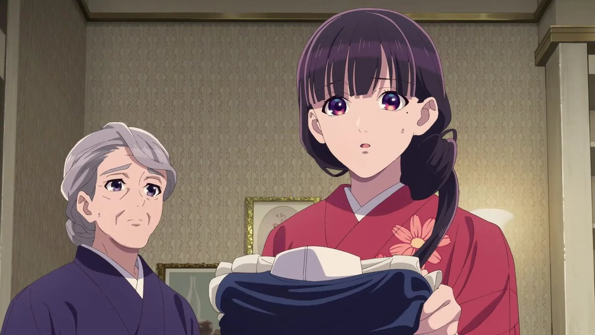 Кадр из аниме «Мой счастливый брак»   📷