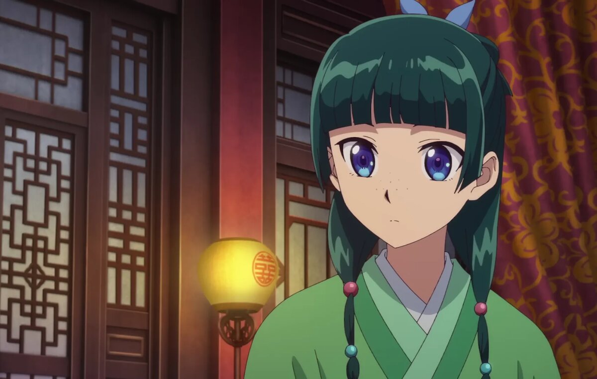 Кадр из аниме «Монолог фармацевта»   📷