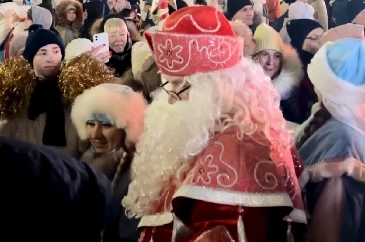    Деды Морозы устроят забег в «Изумрудном» парке Барнаула