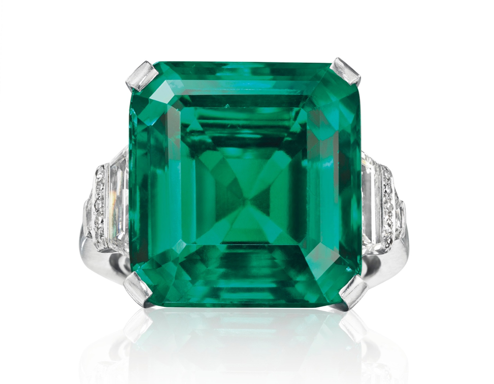 Изумруд Рокфеллера, 18 карат, стоимость $5,5 миллионов