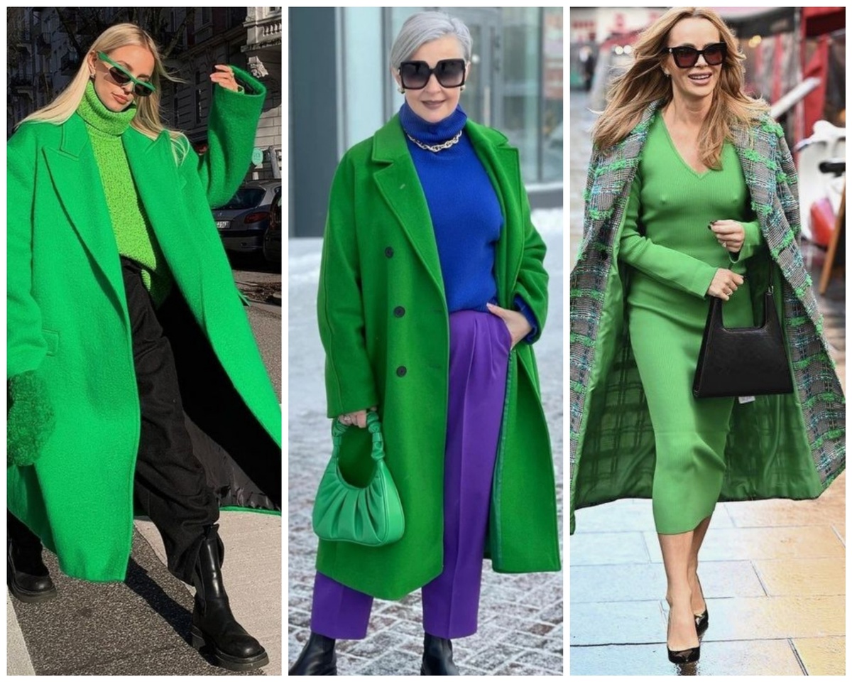 Малахитовый - насыщенный и глубокий цвет. Это для тех, кто не боится быть в центре внимания.