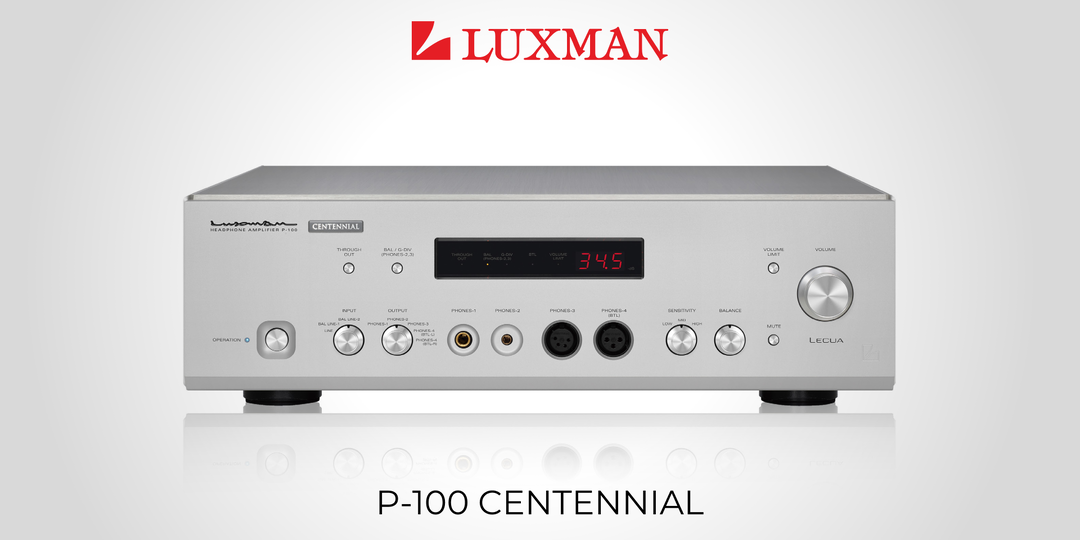 Luxman представляет юбилейный усилитель для наушников P-100 CENTENNIAL