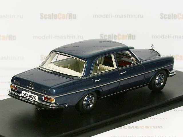 Mercedes Benz W108 280SE, производитель: Spark Models. Фото взято у scalecar.ru.