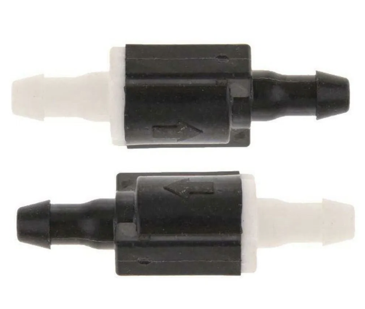 Вот такие обратные клапана я купил на маркетплейсе