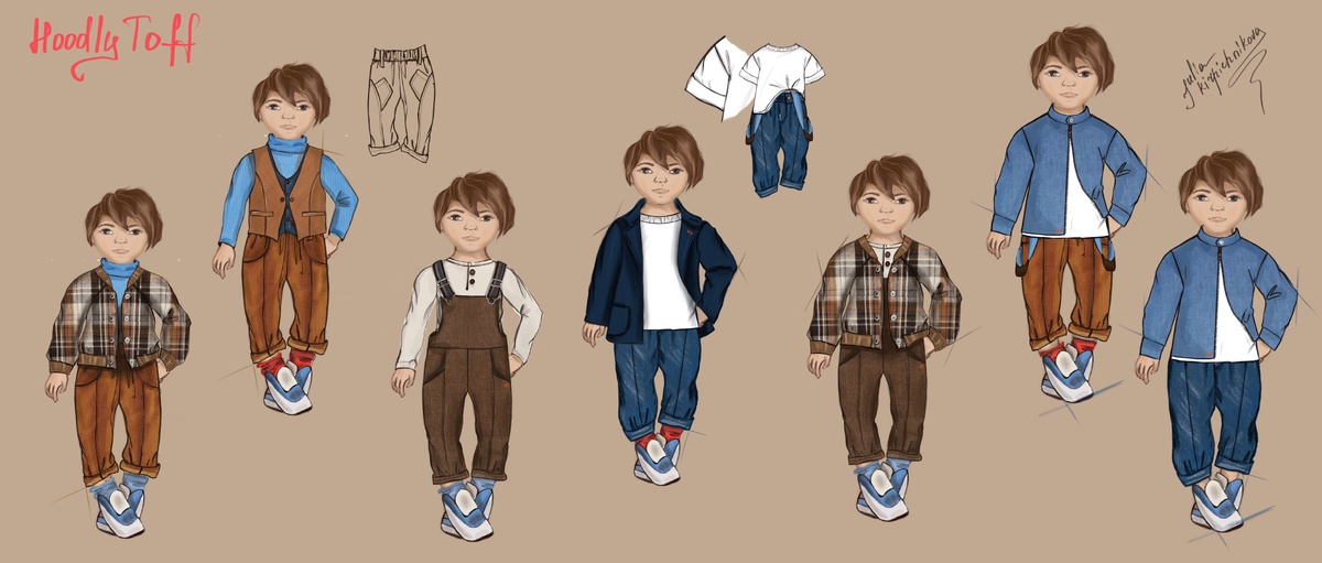 Дизайнер и сопровождение бренда в реализации коллекции Юлия Кирпичникова