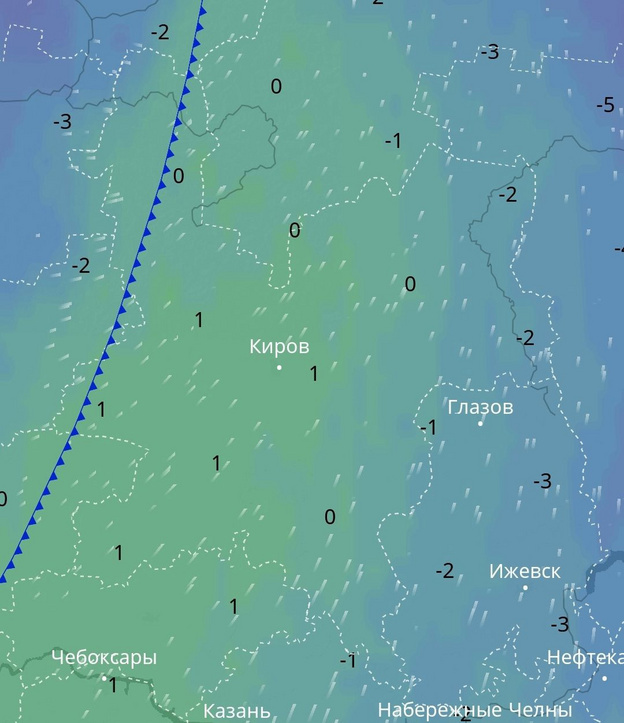    В Кировской области ожидается волна оттепели