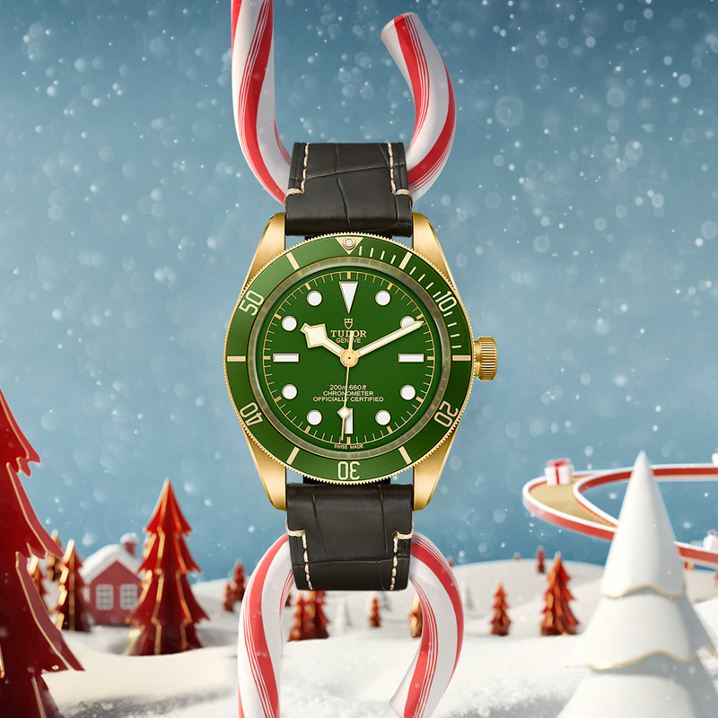 Часы Tudor Black Bay Fifty Eight в 39 мм корпусе из желтого золота с  вращающимся безелем