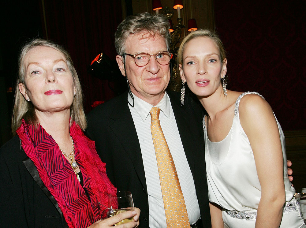 С родителями 