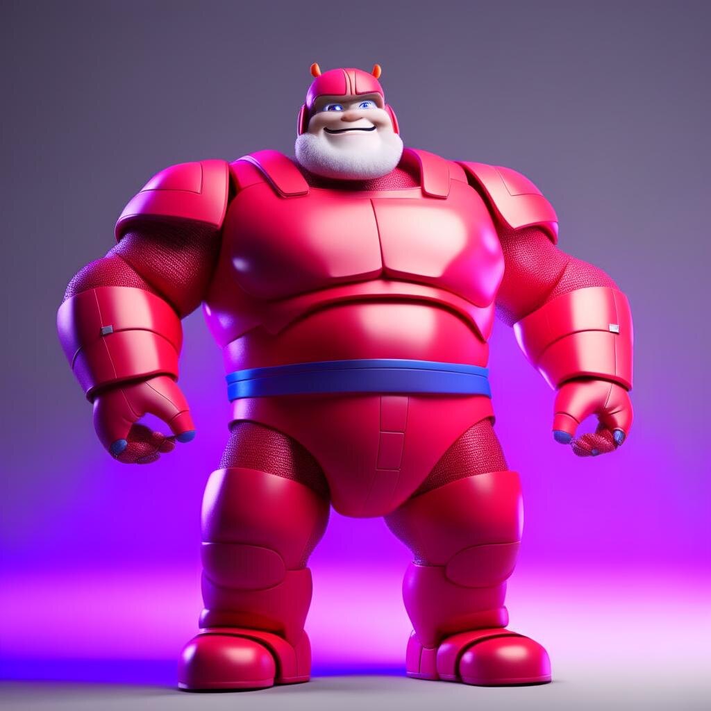 Ещё один добрый робот в амплуа Санты