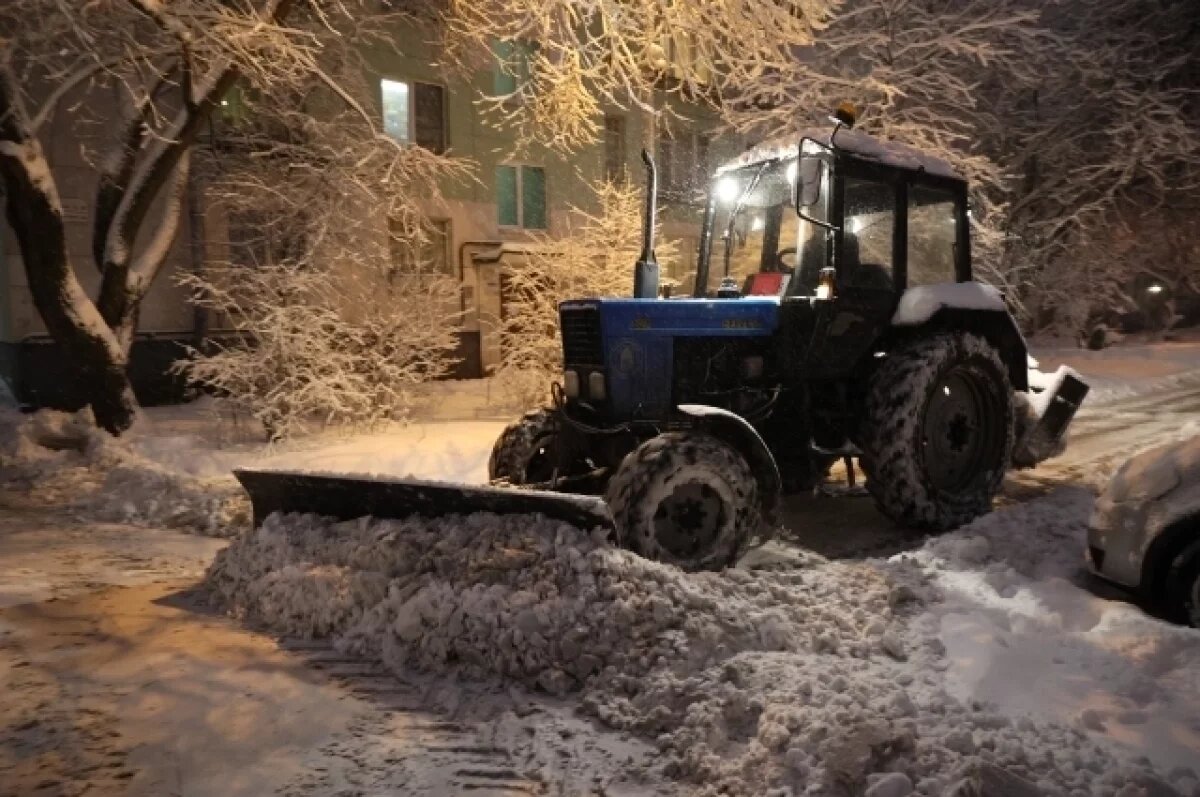    Беглов: в выходные утилизировали более 30 тыс кубометров снега в Петербурге