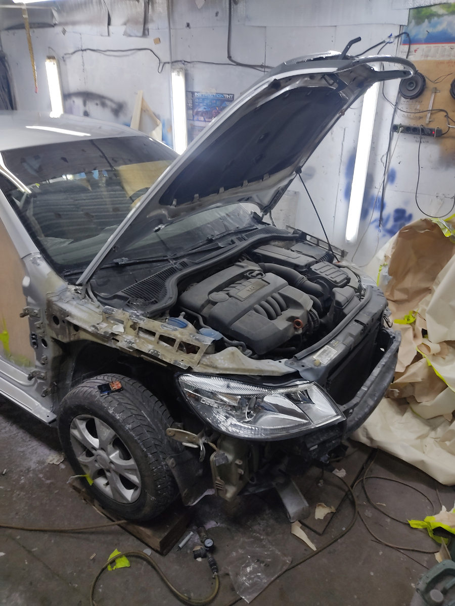 Примерка новых фар