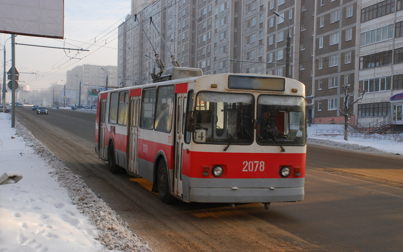    Троллейбусы не идут по ул. Орджоникидзе в Ижевске
