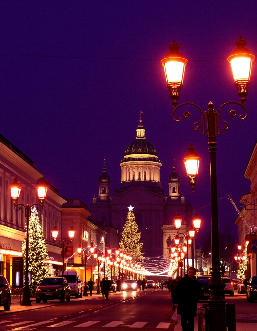 Зимняя сказка Петербурга