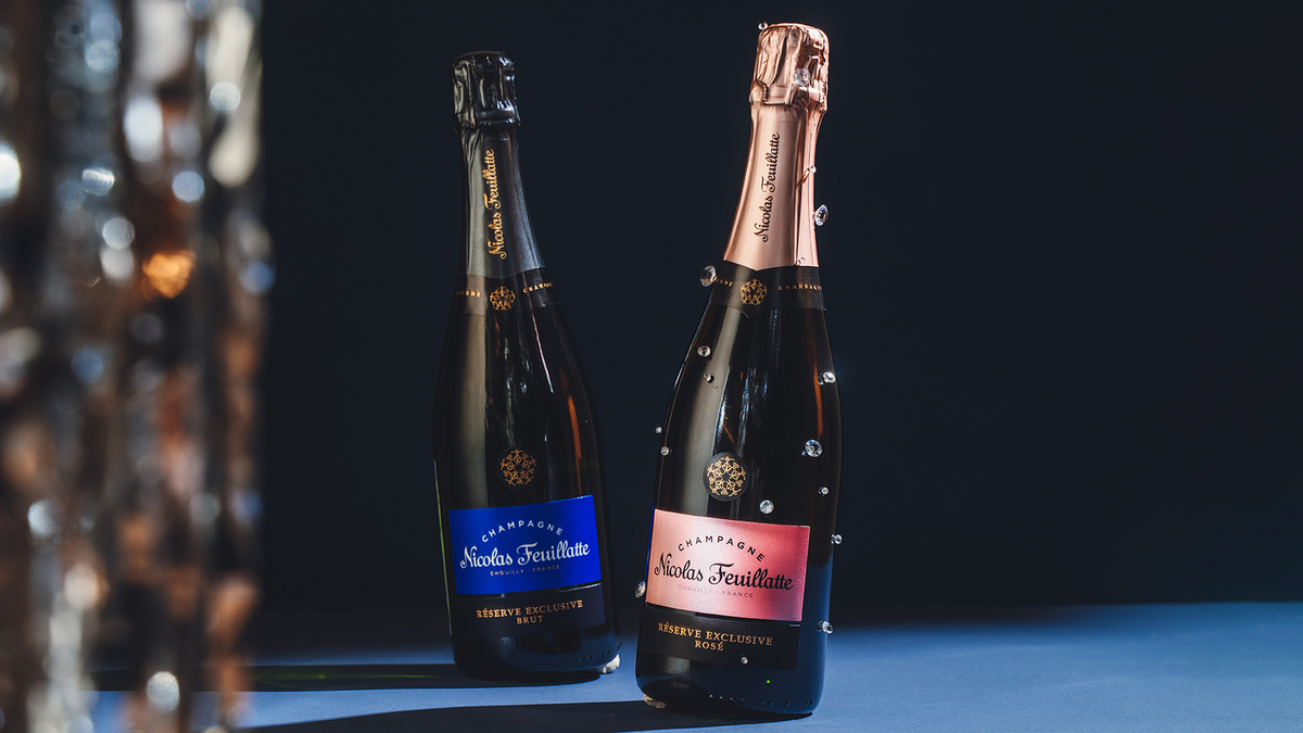 Nicolas Feuillatte Brut Reserve Exclusive & Nicolas Feuillatte Brut Reserve Exclusive Rose